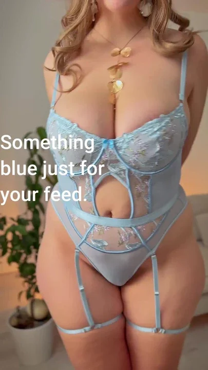 Huge breasts of a polite MILF