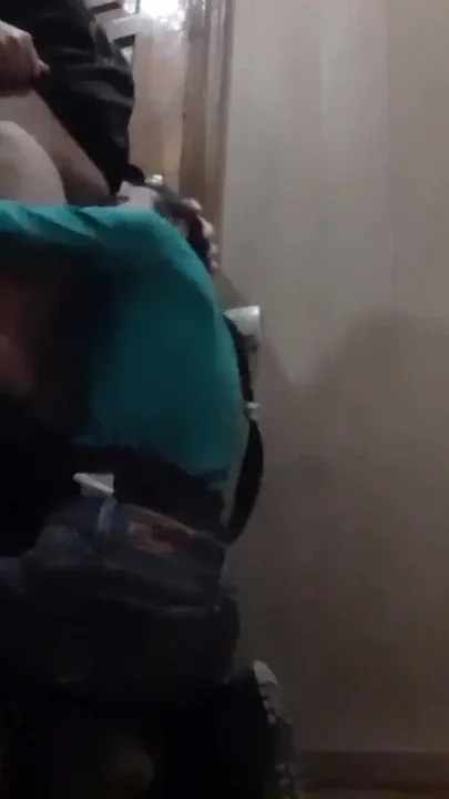 I paid the courier with oral sex with dirty Russian talk Clip 1