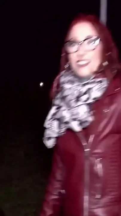 Hot red colored girl takes two huge cocks in her mouth and horny pussy