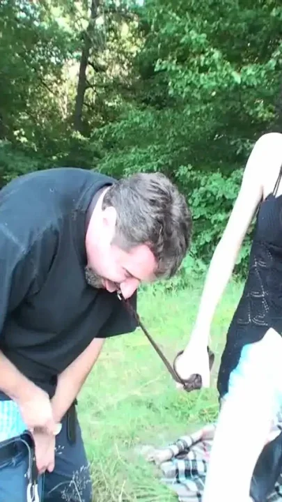 Joschi does what his mistress tells him to