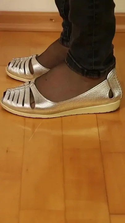 Nylon Soles Worship - Extreme Feet Tease Dangling & Shoeplay