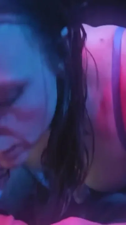 Delilah Gets Mouth Fucked by 2