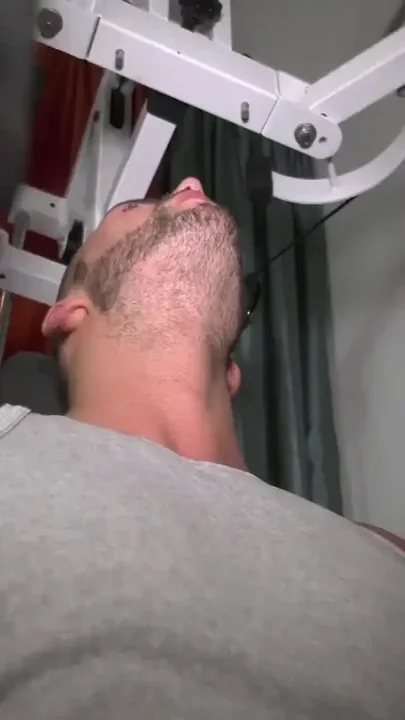 Personal training for horny stud