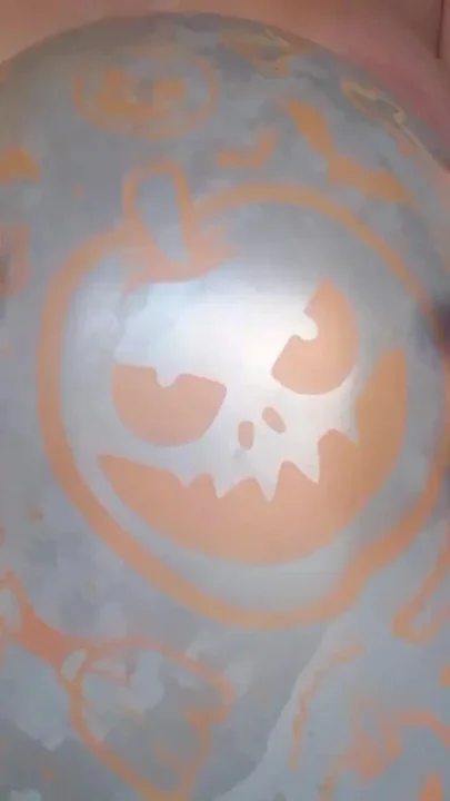 Tease and Pop Oxydized Halloween Balloon - Bunny Looner