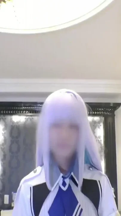 Cosplay Moment Sparks Shy Excitement as a Slender Newcomer Explores Playful Curiosity