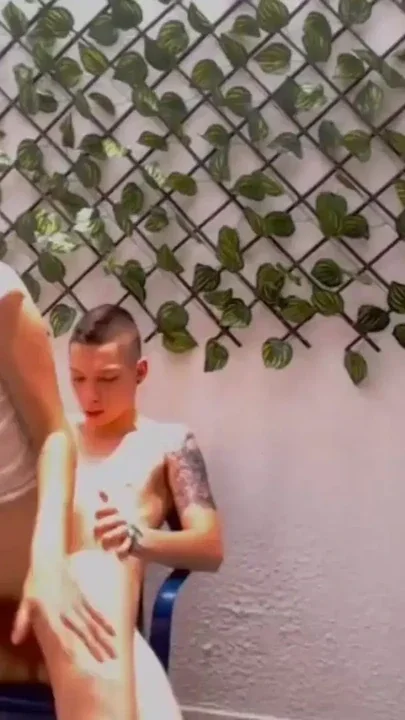 Young Colombian woman with good breasts fucking in the yard of her house Clip 1