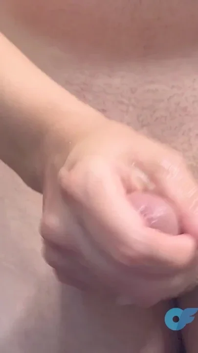Close Up Handjob Cum Shower - Huge Cum AT CAM Clip 1