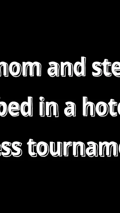 Busty Stepmom & Stepson Share a Bed in Hotel Room
