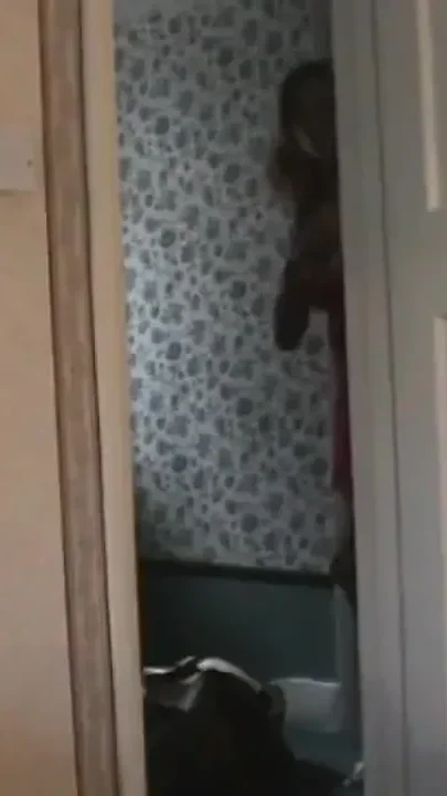 Hot Blonde British MILF Takes off Her Lingerie in the Bedroom