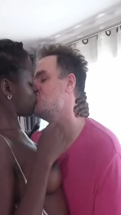Ebony Goddess rare fuck with chubby master