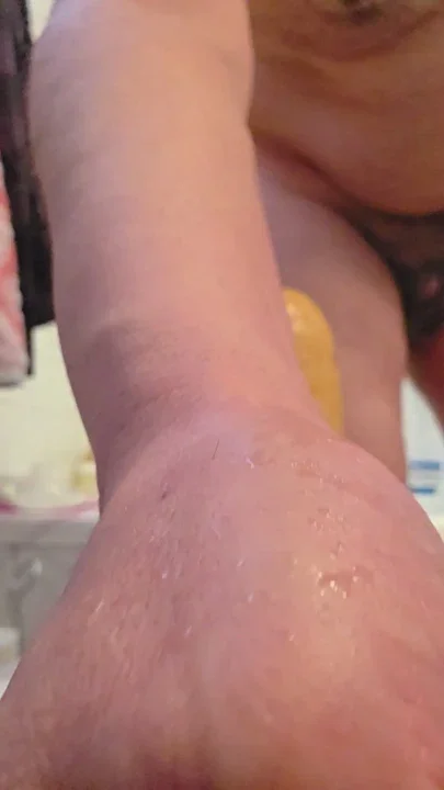 Asspussy Takes A Quickie Bite of 75 Inch Tall 10 Inch Thick Top 12 Inch Thick