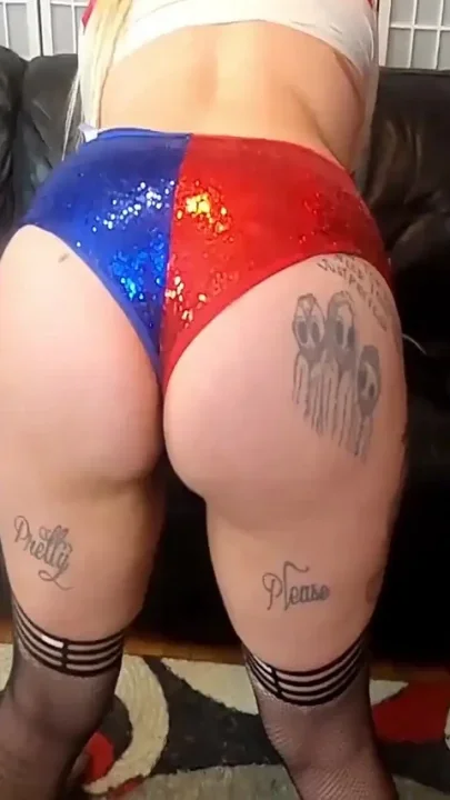 Harley Quinn Gets It in Three Holes