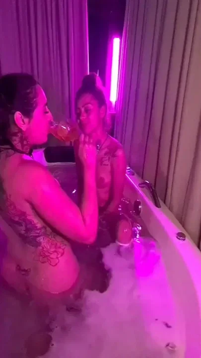 Another Party in the Hot Tub with the Wife and Friend