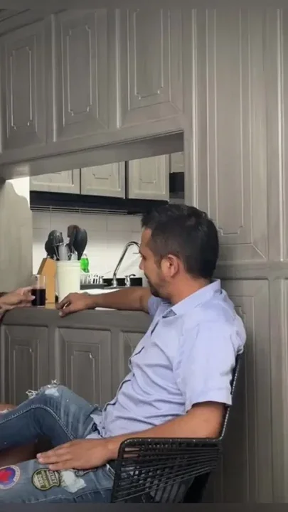 I FUCK MY BEST FRIEND'S HUSBAND IN HIS KITCHEN Melany Latina Clip 1