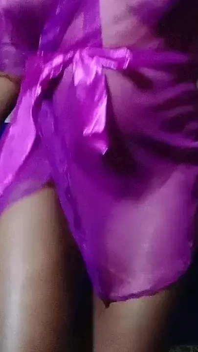Alexa - Cute Afro Ebony Pink Lingerie Ice Play Adventure