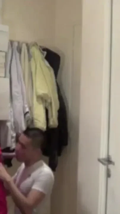 Asian slut fucked by a scally boy in Paris in sneakers