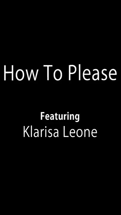 How to Please