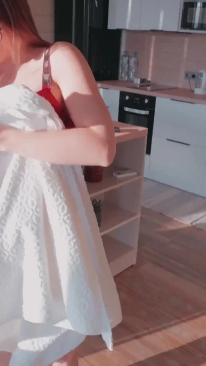 Hot Stranger Knocks - She Lets Him In to Warm Up Clip 1
