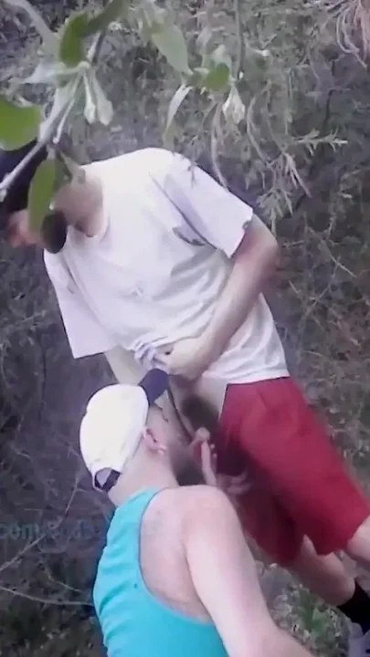 Burly Hairy Anonymous Cum Dump Bear Cruising in the Woods Gave My Big White Cock