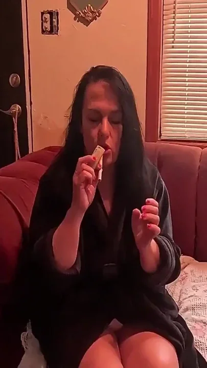 Smoking While Masturbating