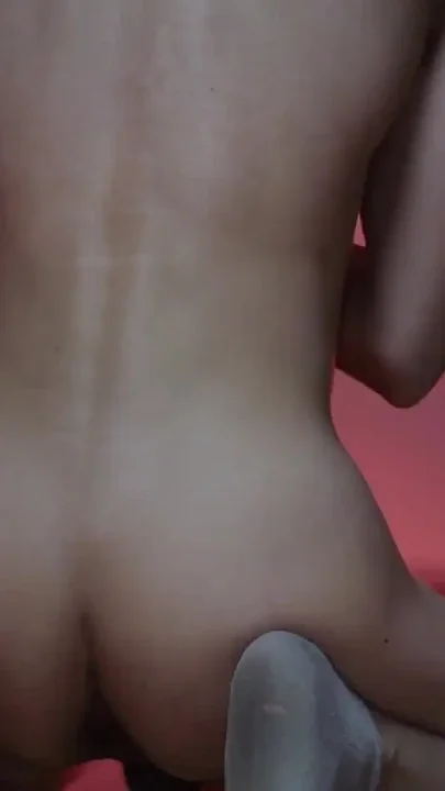 Pup Drilled by Dildo and Loud Farts in Slow Motion & Shoots Huge Load