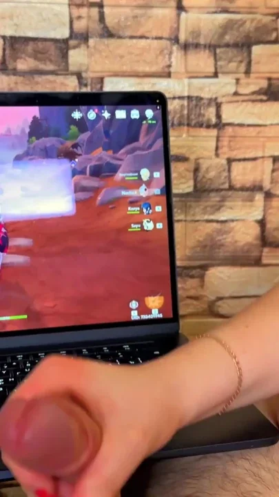 Playing GENSHIN IMPACT with my Step Sister - Handjob is her super power Clip 1