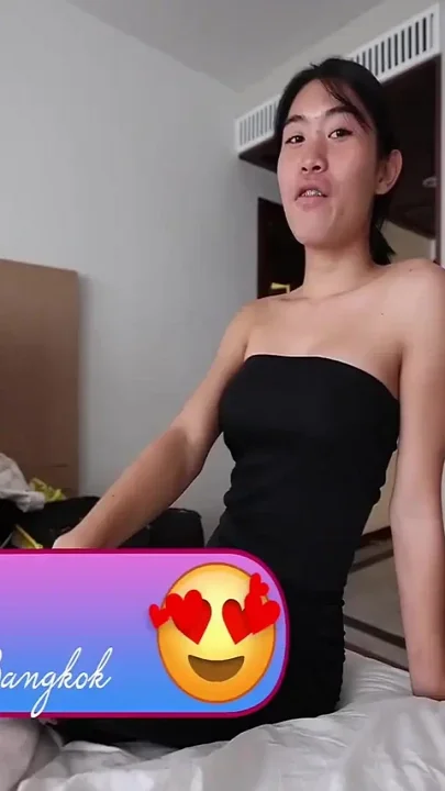 HelloLadyBoy Horny Foreigner Gets Big Tit Ladyboy Sex