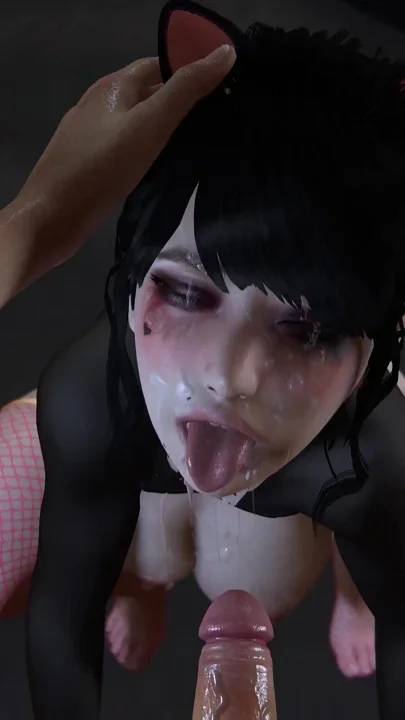 POV Deepthroat From a Pet Girl - Teen Blowjob