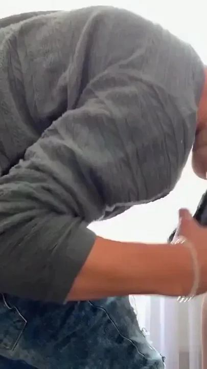 Vibrating Dildo Deep in Ass Prostate Stimulation on a Balcony