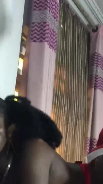 Santa Claus Came Her a Surprise Visit in Her Home on Christmas