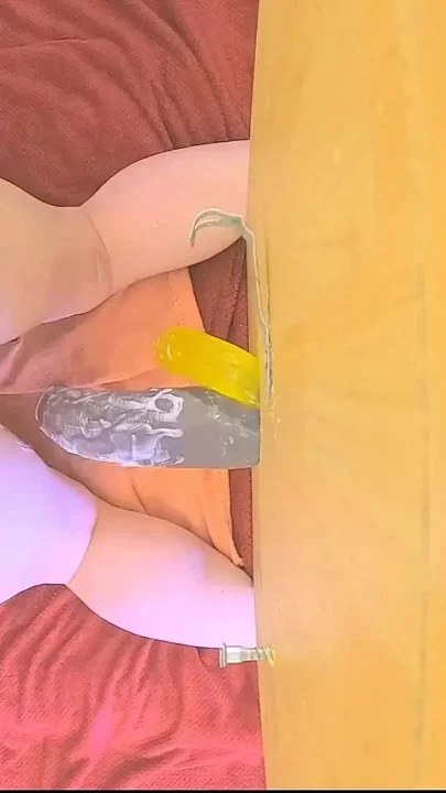 Femboy Ass Ripped Open by 2 Dildos and Analgasms