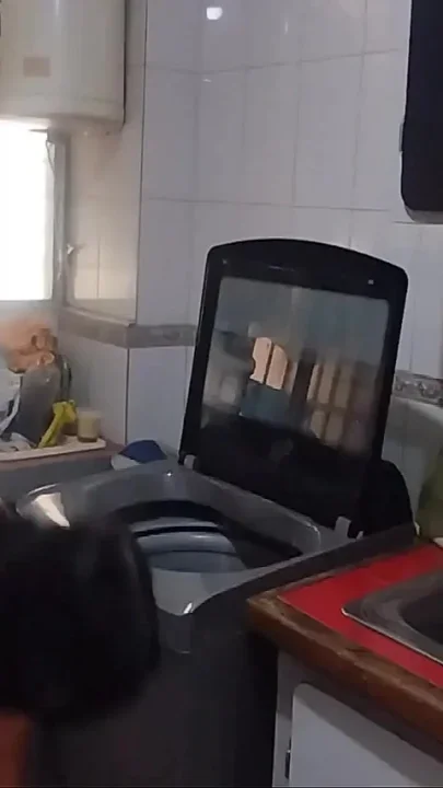 We Started Doing Laundry but Ended up Fucking