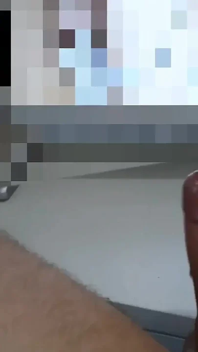 Jerking of big White dick while watching porn - SoloXman