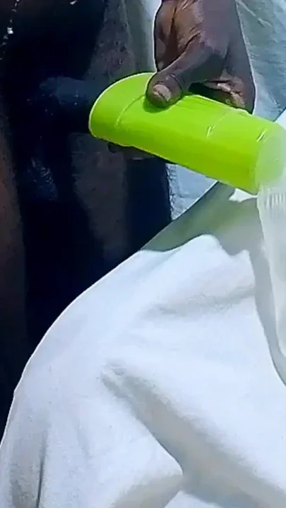 How I fucked and enjoyed sexual moment with a condom filled with water and