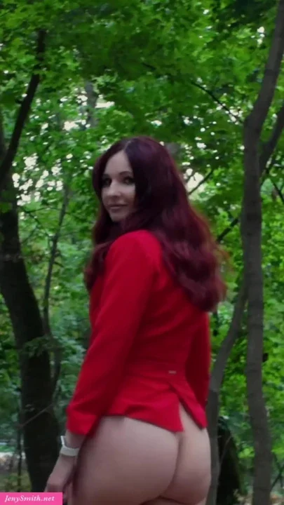 Jeny Smith in nature Full video only on JenySmithnet