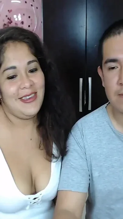 Mexican Lulita fucks her neighbor in front of her husband with a deep throat