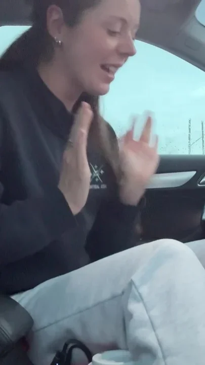 Having an Orgasm in the Front Seat