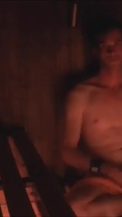 Yougn gay fuckd in sauna by youign straigth dude curious