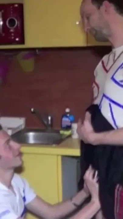 Sexy twink fucked xxl cock of sexy step daddy boy