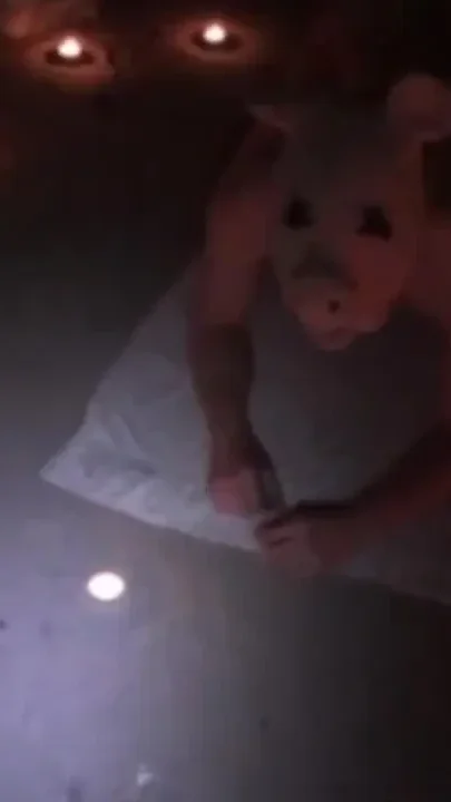 Pig fucked by bad boy in a discreet basement