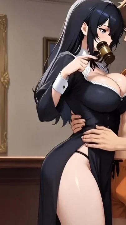 Hot Judge Sentences Handsome Guys to Life of Passionate Dungeon Creampie Luxury