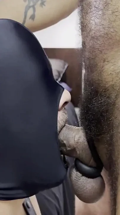 Big Latin Cock Shoved Down His Throat - Breeding His Hairy Hole