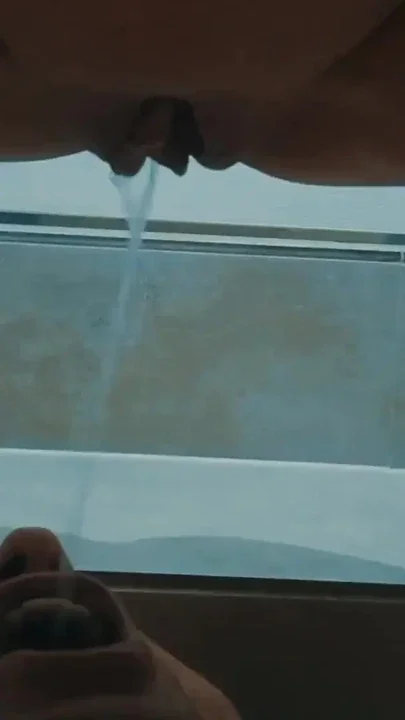 Long morning pissing in the slave's mouth Human toilet slave Clip 1