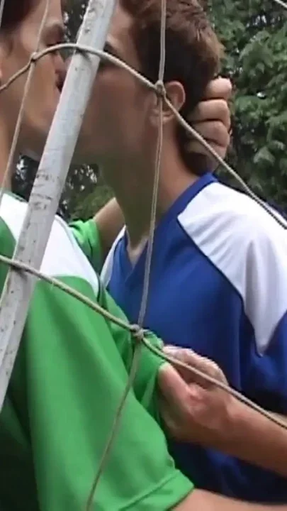 Two Guys Play Football and Then Bugger Each Other