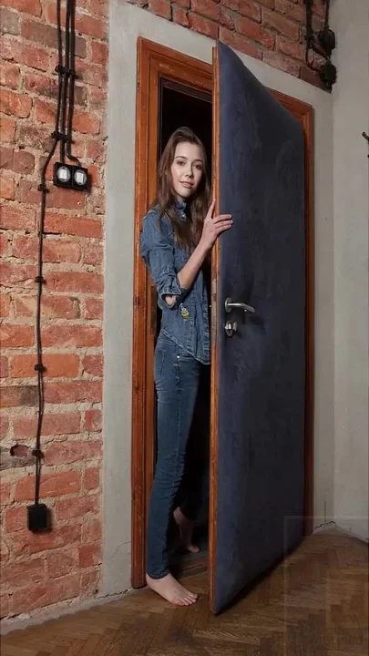 Denim Teasing with Beautiful Busty Teen Mila Azul
