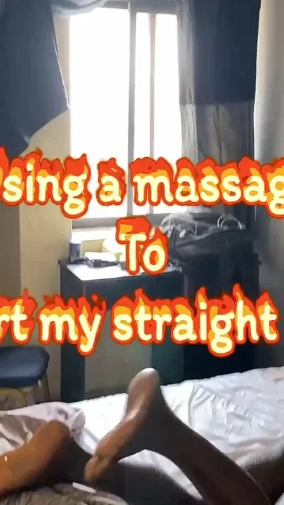 Using a Massage to Convert My Straight Stepcousin