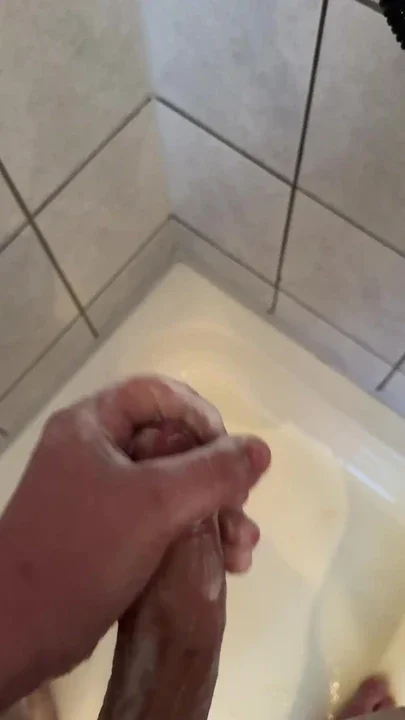 Big cock shower