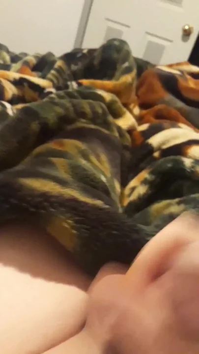 Small circumcised penis shooting load of cum