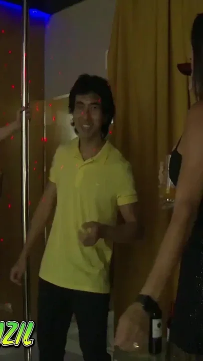Transvestite Her Friend's Boyfriend in the Bathroom