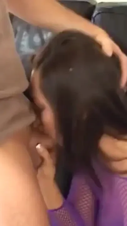 Sexy babe takes double dick